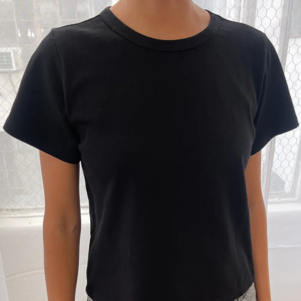 Little Boy Tee in True Black