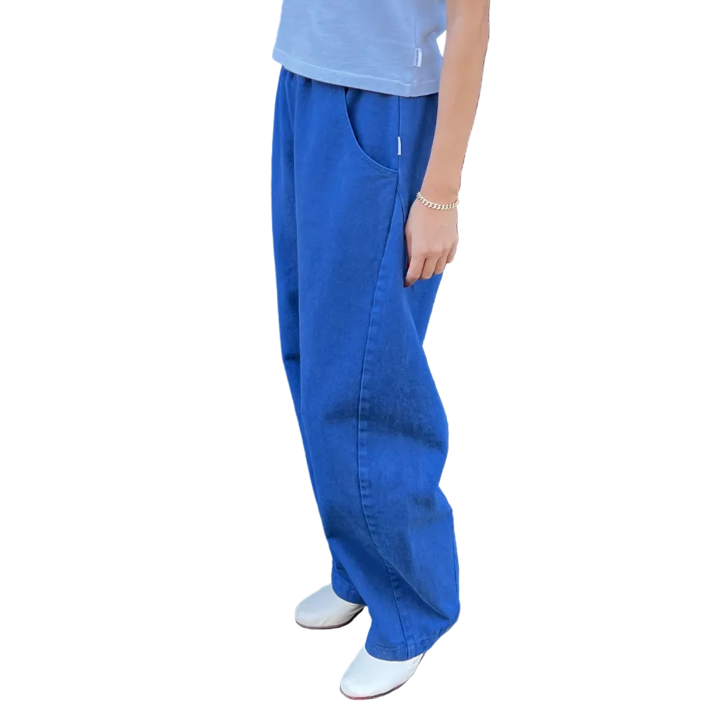 Long Arc Pants in Azure