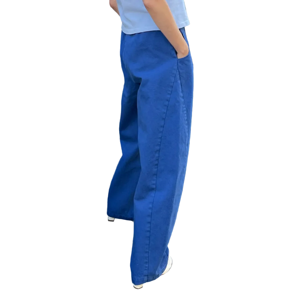 Long Arc Pants in Azure