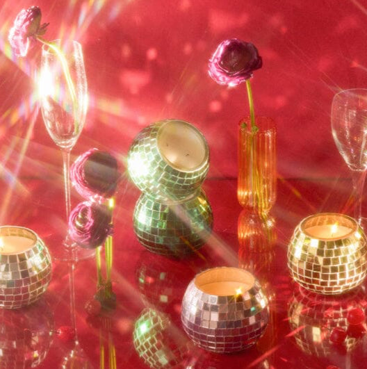 Magique Disco Ball Candle