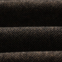 Magnus Overcoat in Wool Herringbone