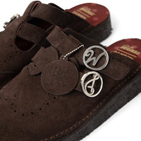 Mary Jane Mule in Chocolate