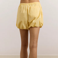 Maura Lace Trim Short in Butter