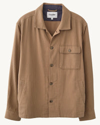 Bedford Cord Military Jacket in Khaki