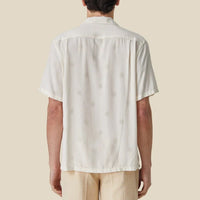 Modal Dots Shirt in White