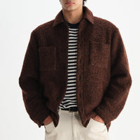Mount Reversible Overshirt in Brown