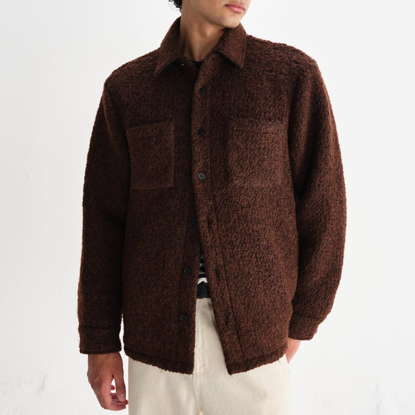 Mount Reversible Overshirt in Brown