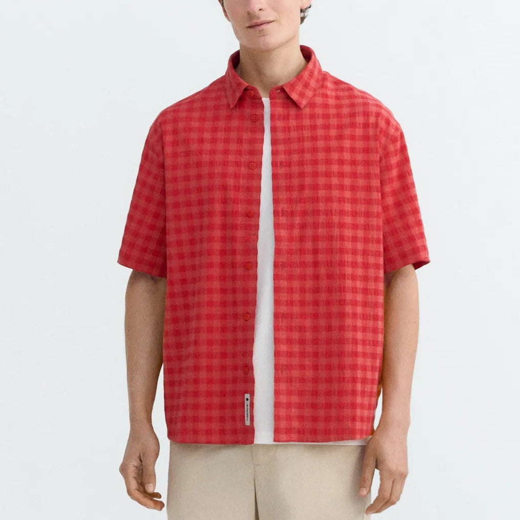 Paddy Shirt in Red Checks