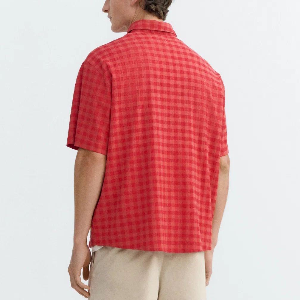 Paddy Shirt in Red Checks