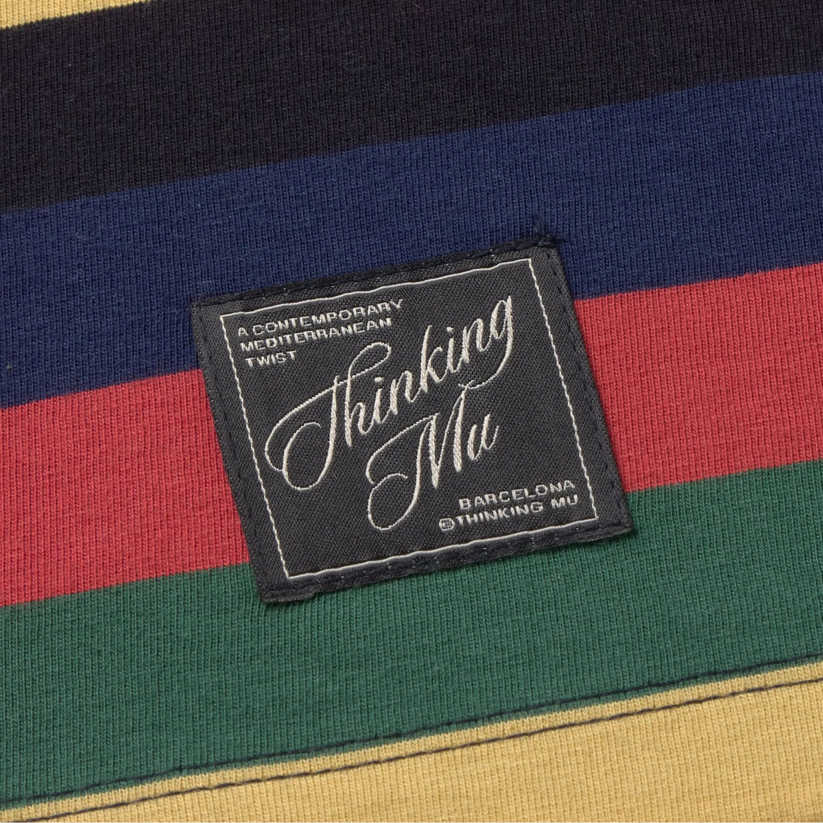 Aaron R Multicolour Stripe Tee