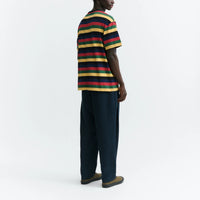 Aaron R Multicolour Stripe Tee