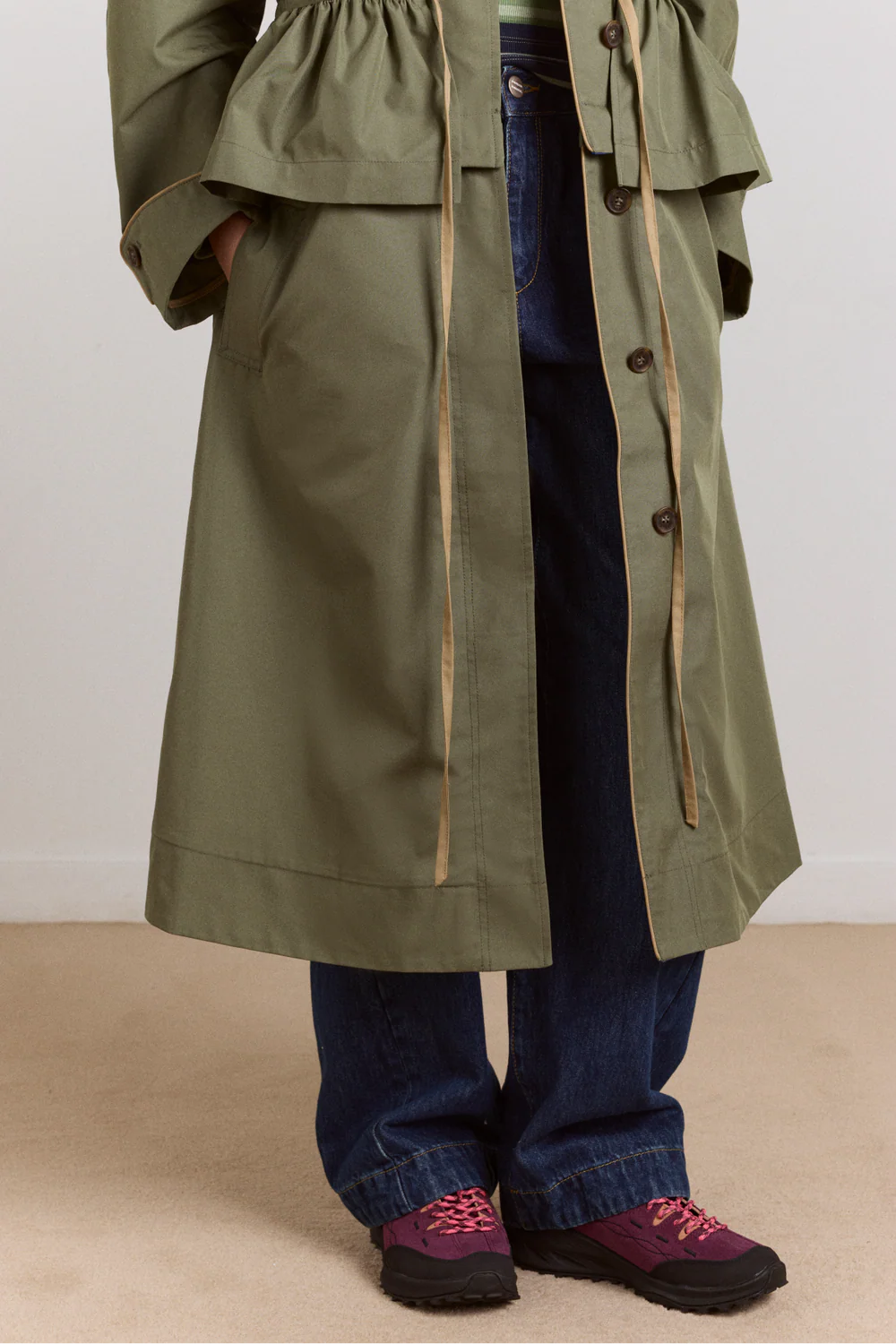 Myrtle Trench in Sage