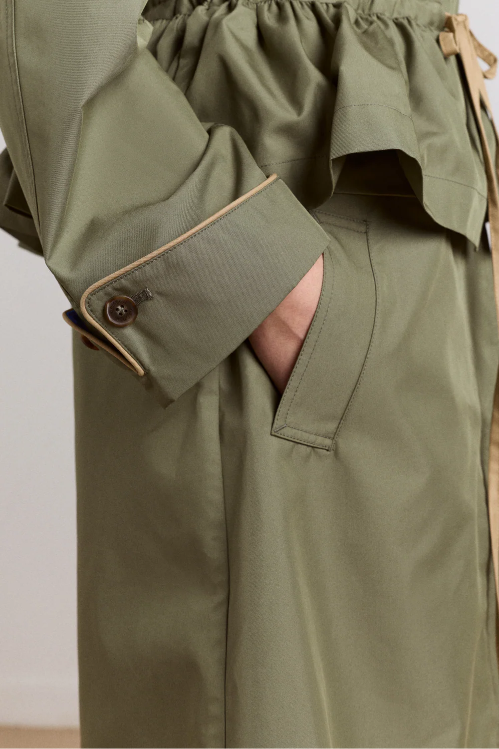 Myrtle Trench in Sage