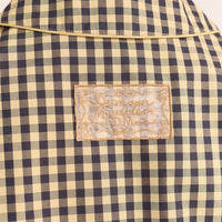 Myrtle Trench in Navy Gingham