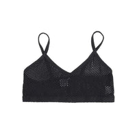 Mesh Bralette in Black