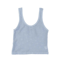 Mesh Sporty Tank in Rain Washed