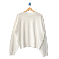 Milo Cotton Sweater in Clean White