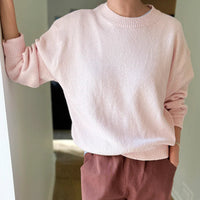 Milo Cotton Sweater in Rosé