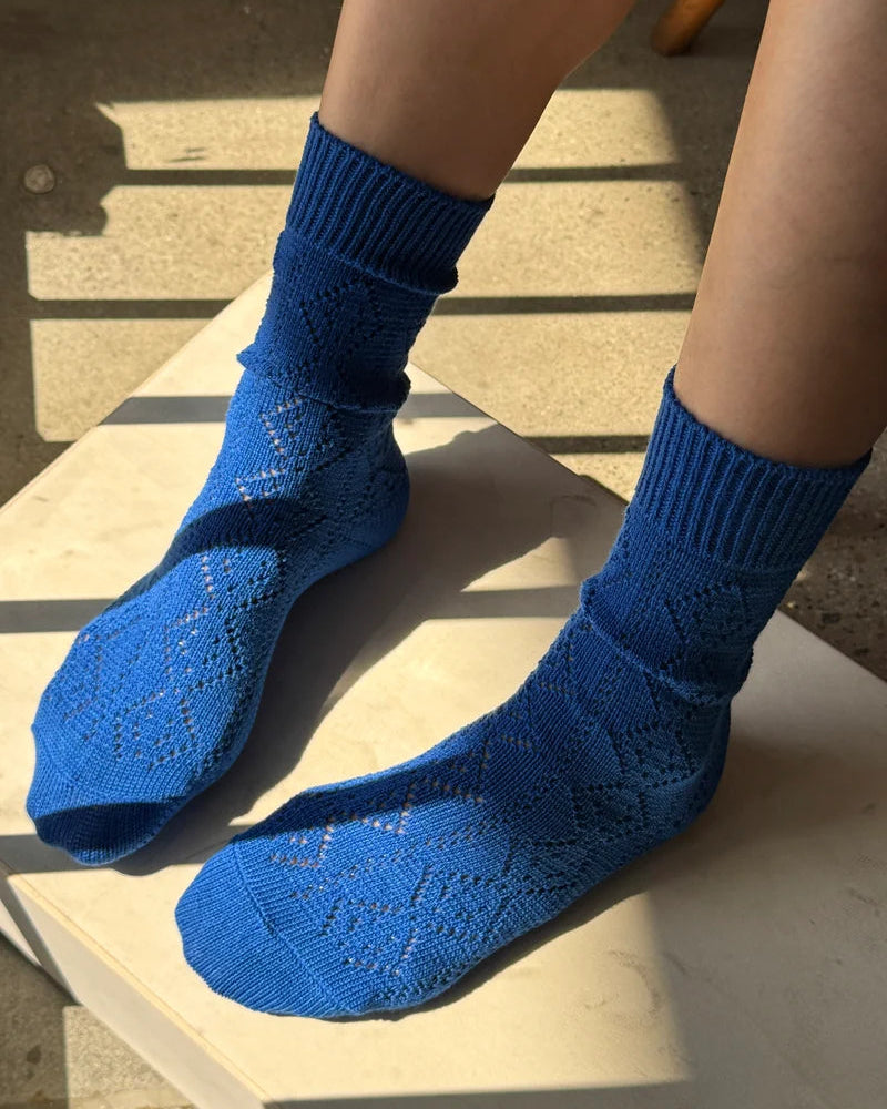 Modal Eyelet Socks