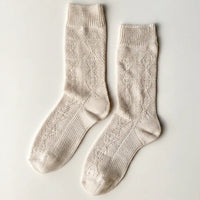 Modal Eyelet Socks