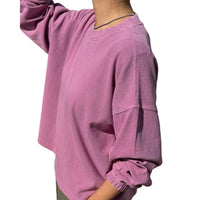 Naturelle Tee in Dusty Lilac