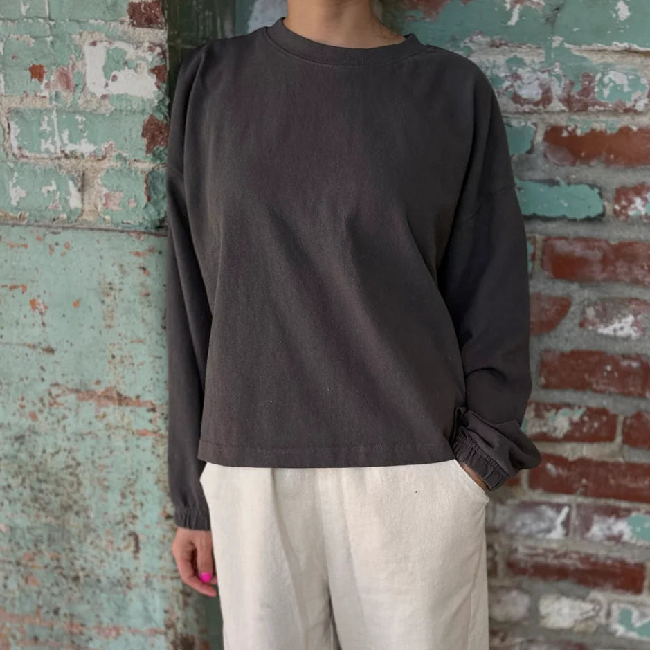 Naturelle Tee in Dark Slate