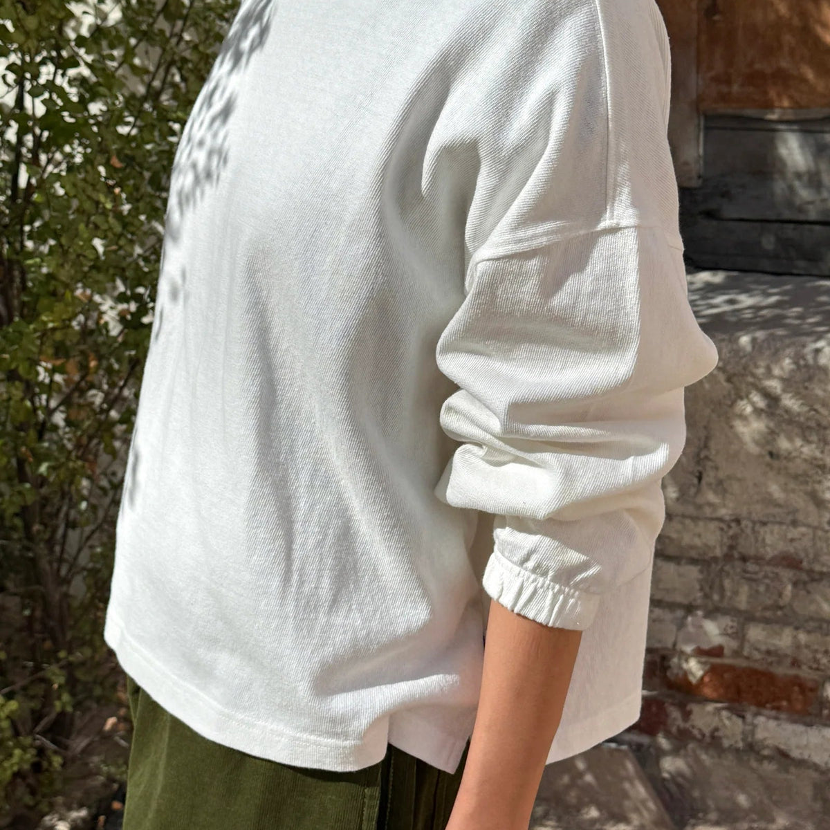 Naturelle Tee in White