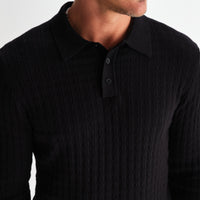 Oban Polo in Black