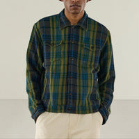 Chevron Weave Utility Jacket