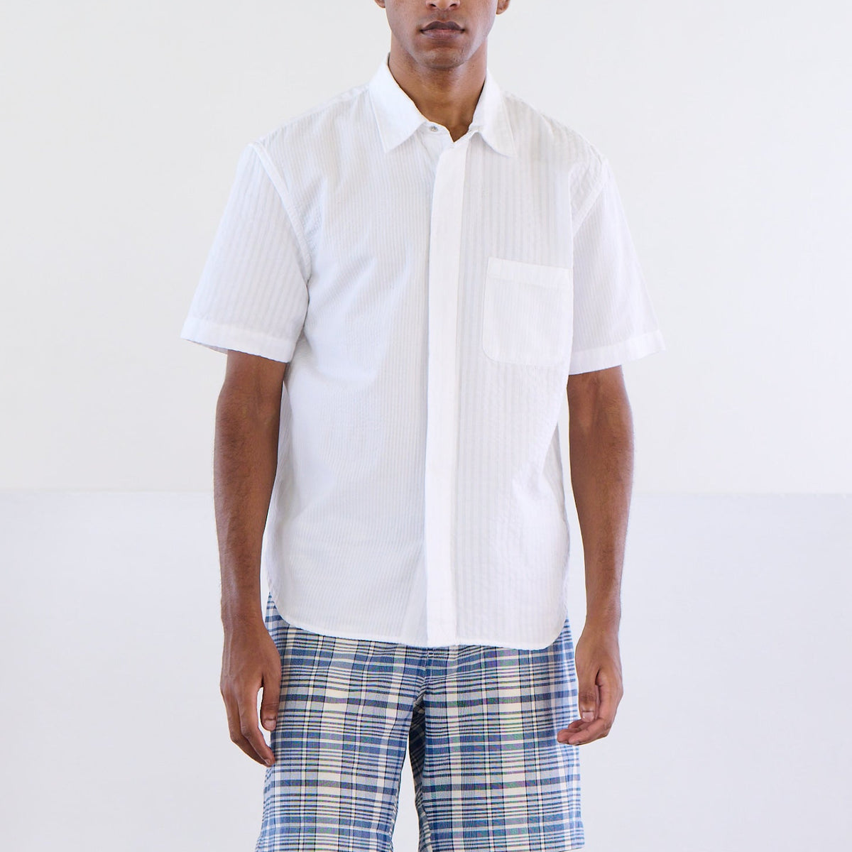 Engineered Seersucker Shirt