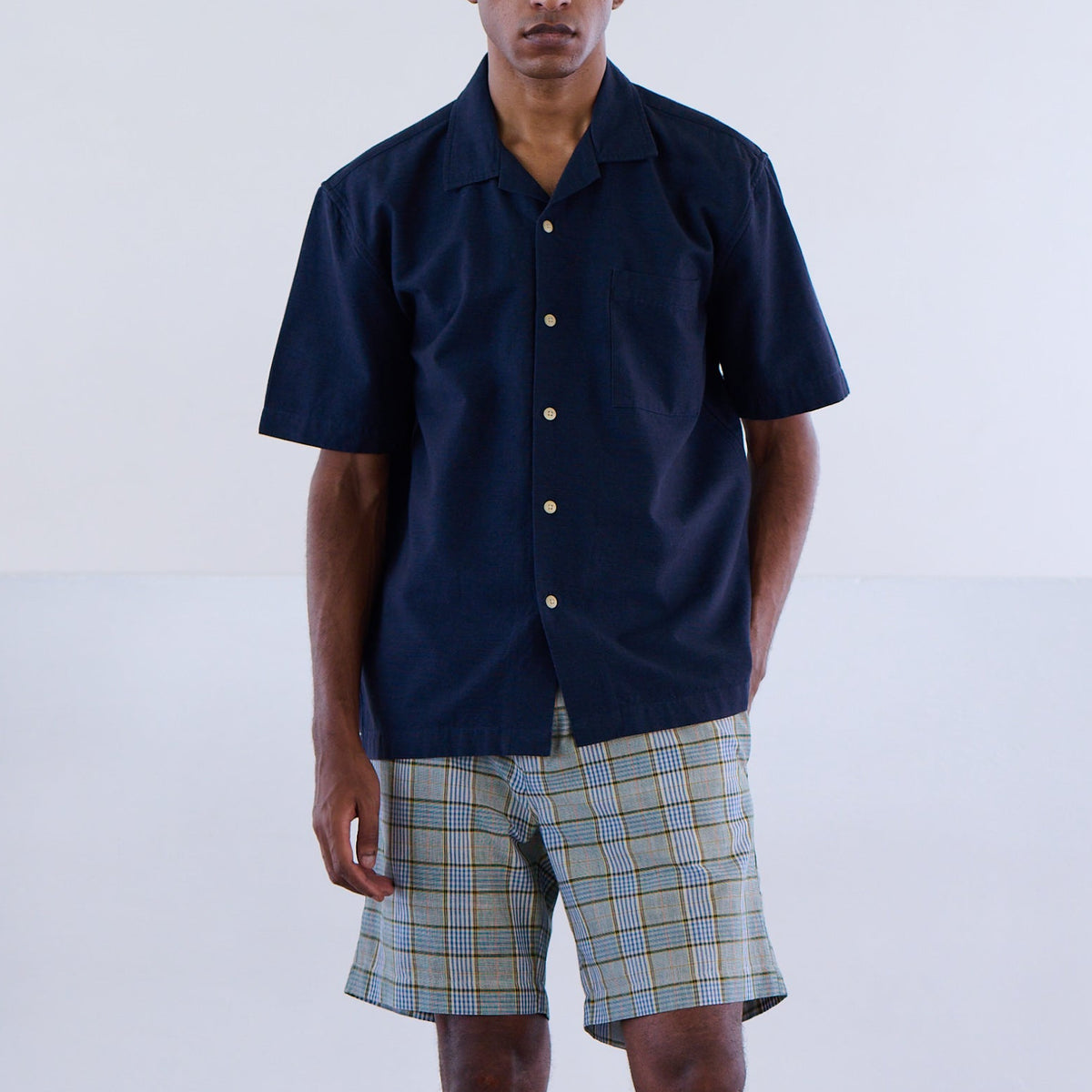 Twin Weft Chambray Weave Shirt