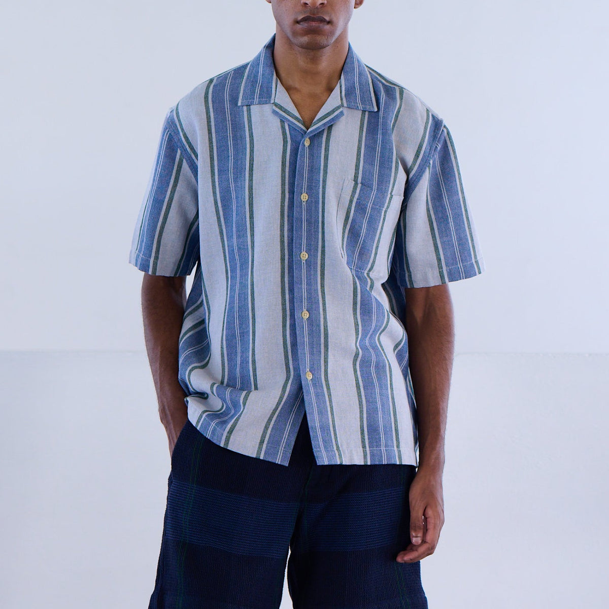 Broken Twill Weave Shirt