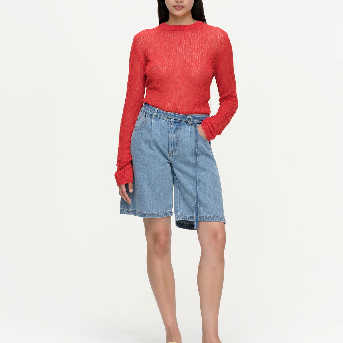 Denim Bermuda Short