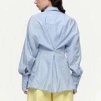 Teah Shirt Dress in Blue