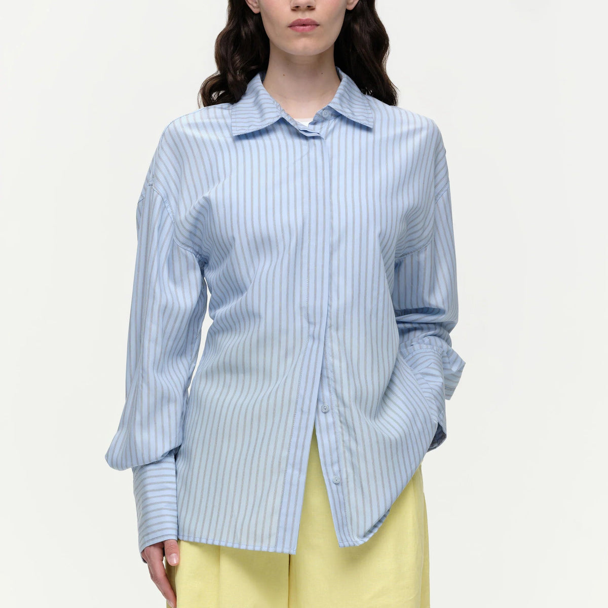 Teah Shirt Dress in Blue