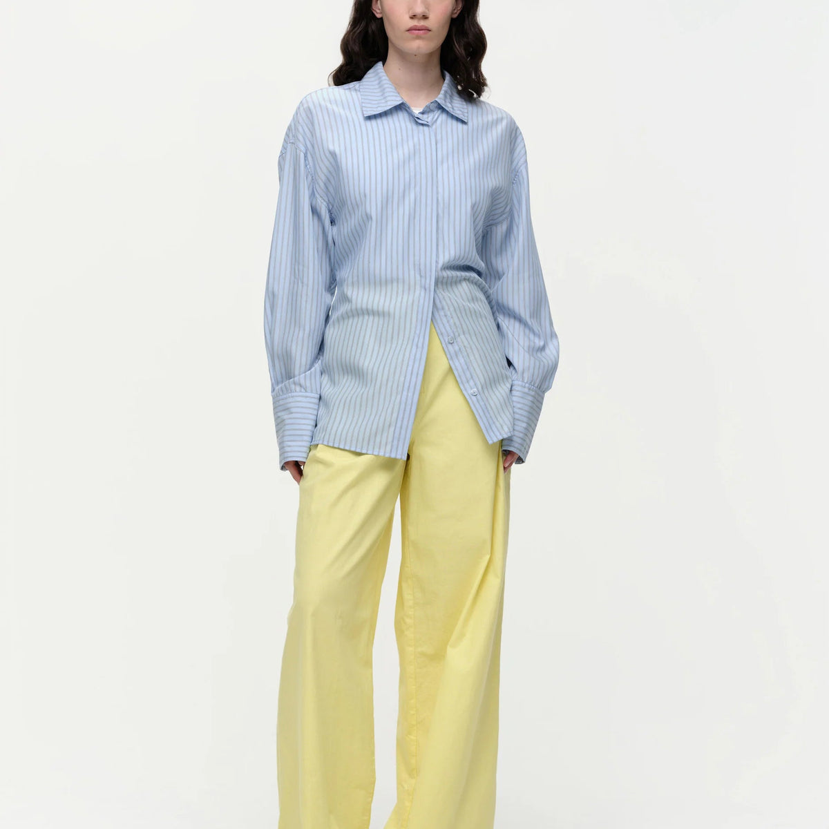 Teah Shirt Dress in Blue