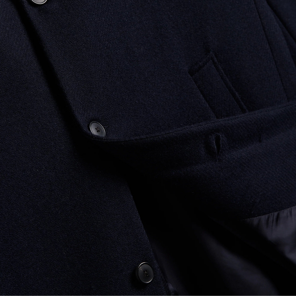 Overcoat in Navy
