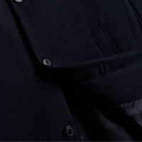Overcoat in Navy