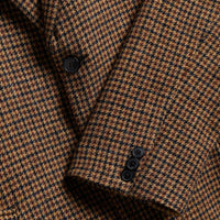 Overcoat in Pied Poule