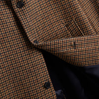 Overcoat in Pied Poule
