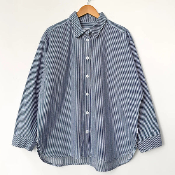 Owen Shirt in Blue Stripe