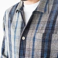 Shirt Jacket in Flecked Weave