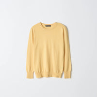 Crewneck Sweater in Butter
