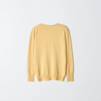 Crewneck Sweater in Butter