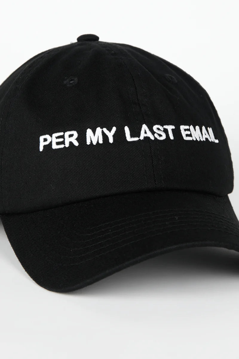 Per My Last Dad Cap