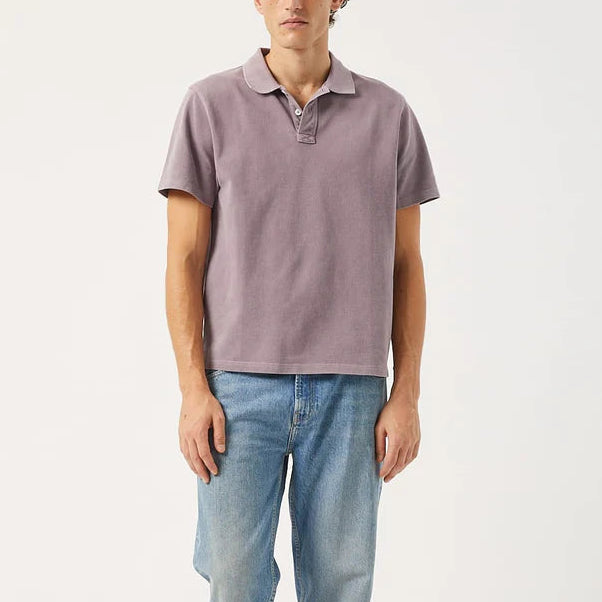 Pique Polo in Dusk
