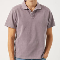 Pique Polo in Dusk