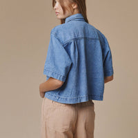 Phinney Denim Shirt in Light Wash