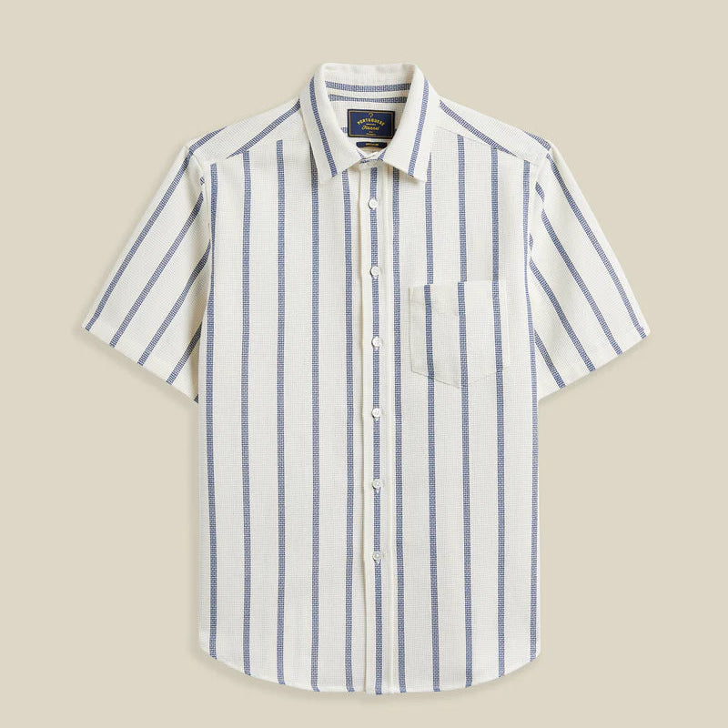 Piquet Stripe Shirt