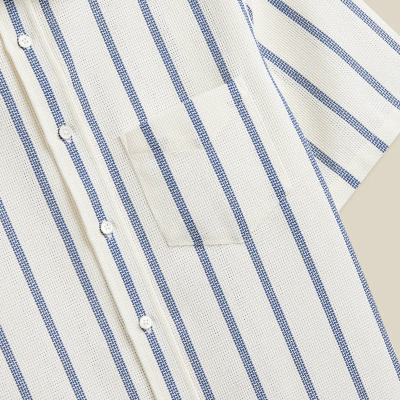 Piquet Stripe Shirt
